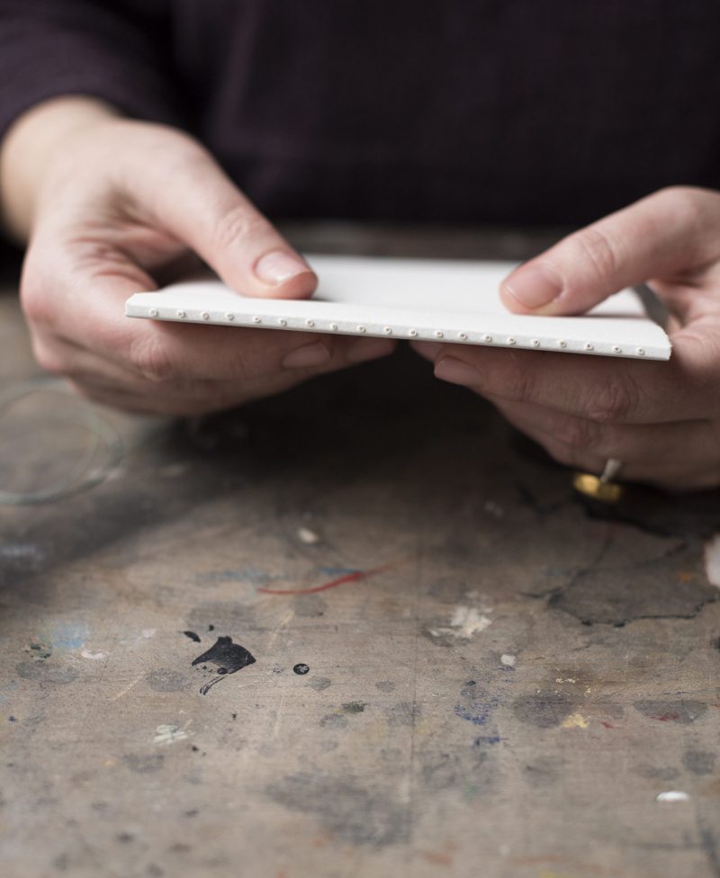 Single section binding from Bound:15 Beautiful Bookbinding Projects by Rachel Hazell. Image: Susan Bell. Published by Kyle.