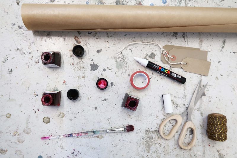 The Travelling Bookbinder Gift Wrap