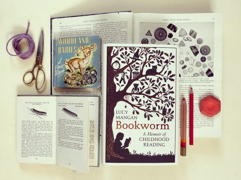 Bookworm: A memoir of childhood reading reviewed by Rachel Hazell of The Travelling Bookbinder