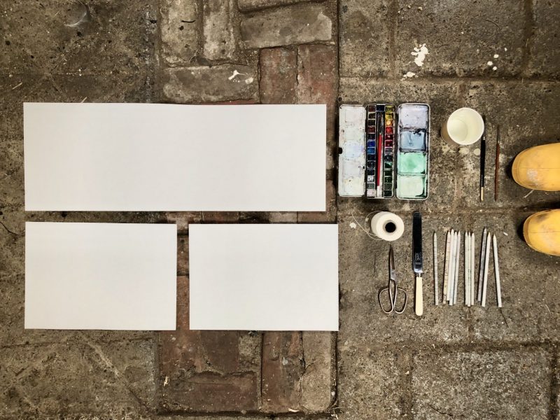 All the things you need to make a journal with Rachel Hazell