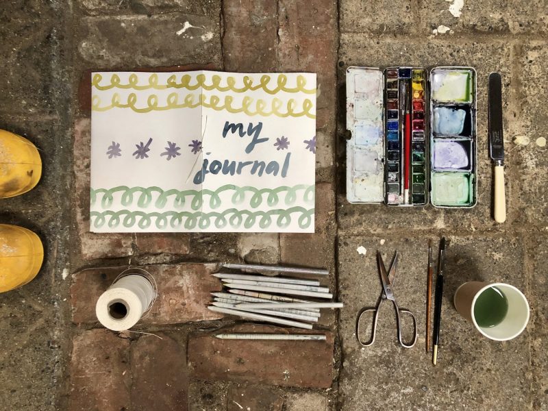 My Journal bookbinding project by Rachel Hazell