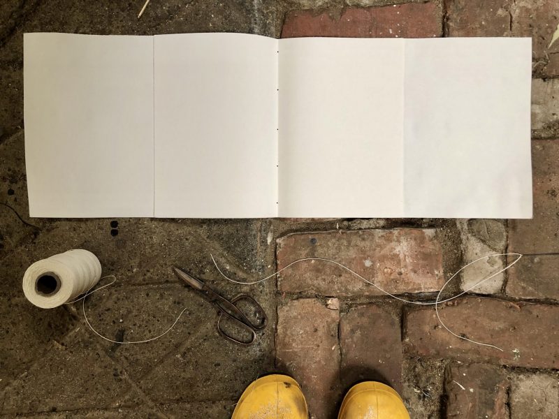 Make a journal - ready to sew