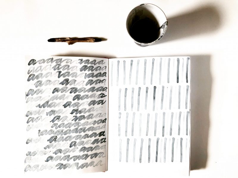 The Travelling Bookbinder Alphabet Sketchbook