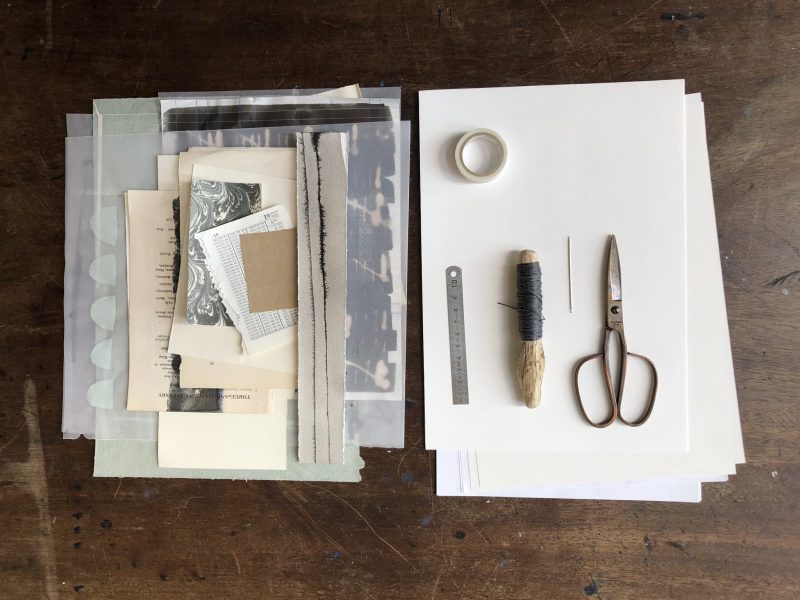 Fold Up Pocket Book by Rachel Hazell of The Travelling Bookbinder