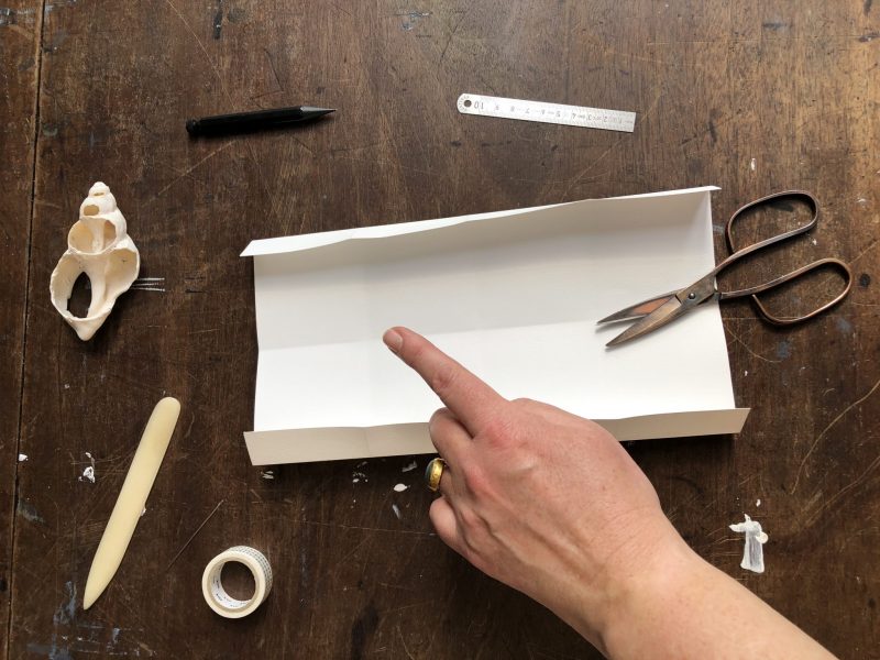 Fold Up Pocket Book by Rachel Hazell of The Travelling Bookbinder