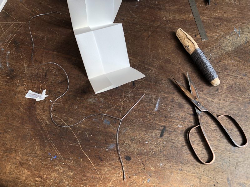 Fold Up Pocket Book by Rachel Hazell of The Travelling Bookbinder