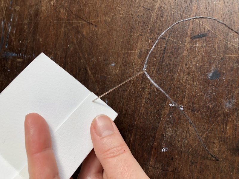 Fold Up Pocket Book by Rachel Hazell of The Travelling Bookbinder