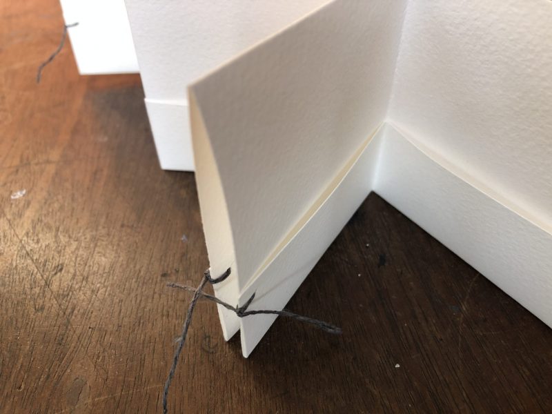 Fold Up Pocket Book by Rachel Hazell of The Travelling Bookbinder