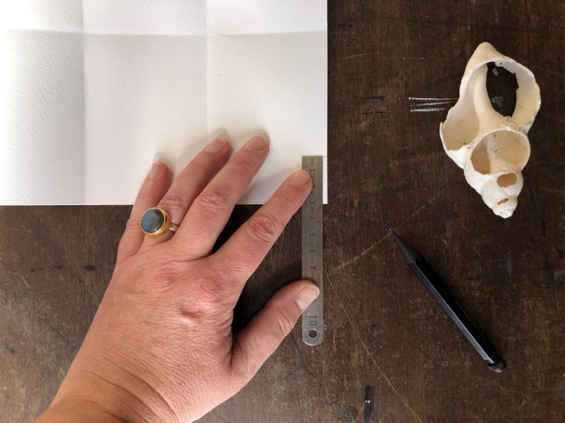 Fold Up Pocket Book by Rachel Hazell of The Travelling Bookbinder