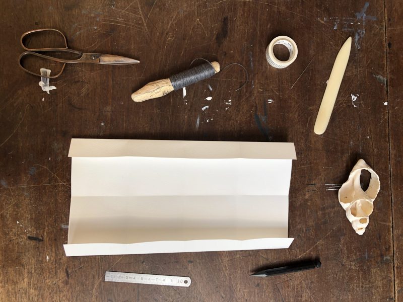 Fold Up Pocket Book by Rachel Hazell of The Travelling Bookbinder