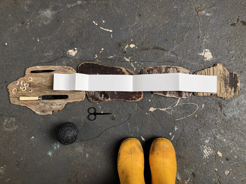 Make a concertina with Rachel Hazell, The Travelling Bookbinder