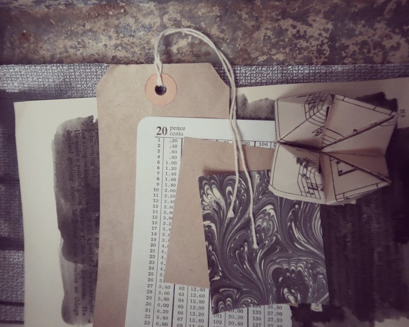 The Travelling Bookbinder: The PaperLove e-course: Ephemera for Collage week