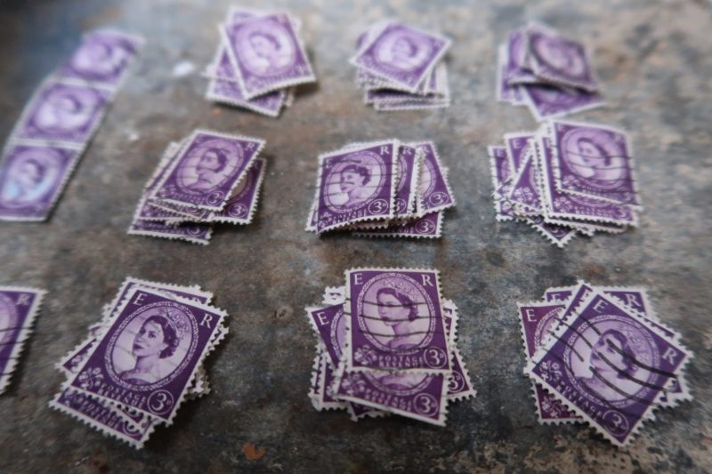 The Travelling Bookbinder: The PaperLove e-course: Stamps in Mail week