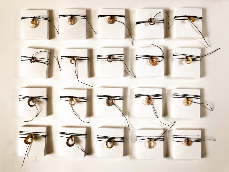 The Travelling Bookbinder. Make a concertina bookart project. Island isolation: Creative lockdown.