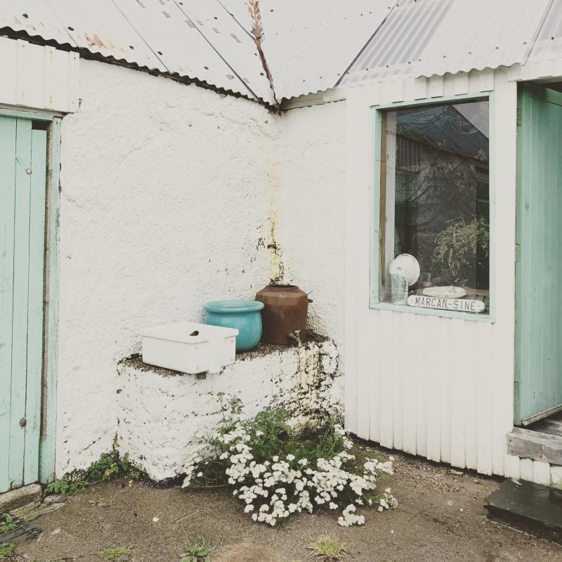 Byre bookbinding studio. Isle of Iona. Rachel Hazell. Island isolation: Creative lockdown.
