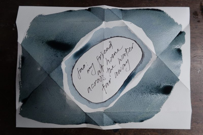 The Travelling Bookbinder: Mailart Origami Envelope. Decorate the outside