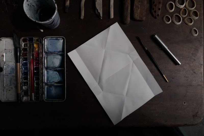 The Travelling Bookbinder: Mailart Origami Envelope. Ready to write