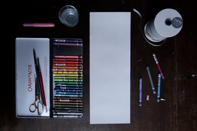 The Travelling Bookbinder: Thank You Scroll: Ready to write