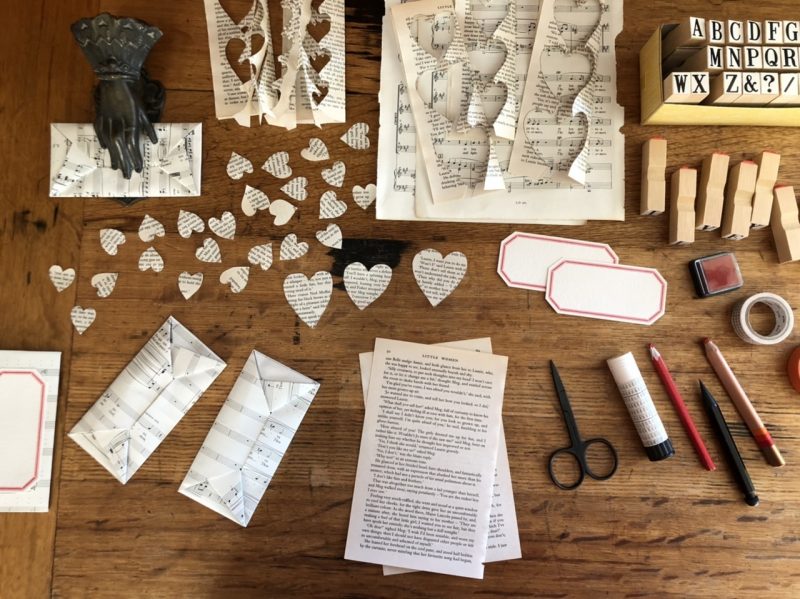 The Travelling Bookbinder: A year in review: 2021: February: Love Letters For Valentine's