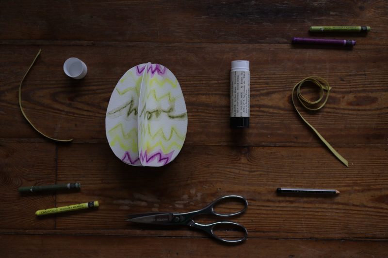 The Travelling Bookbinder: How to project: Egg book. Add a loop of ribbon