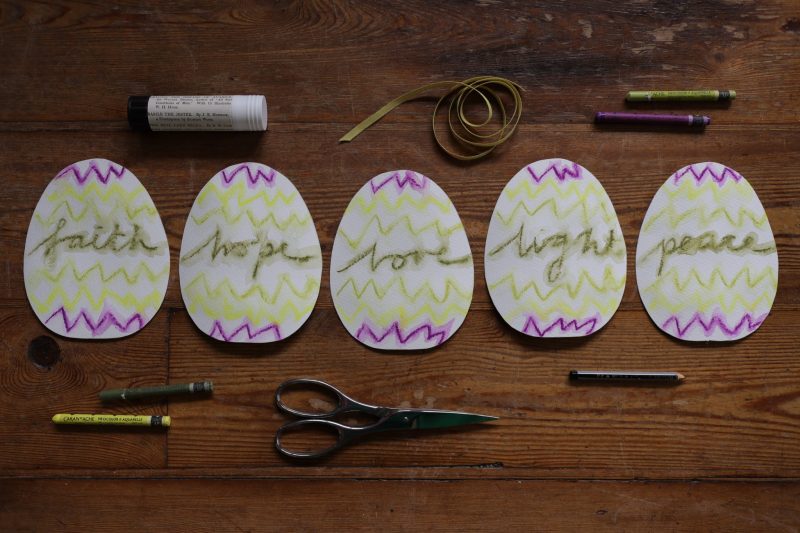 The Travelling Bookbinder: How to project: Egg book. Add colour