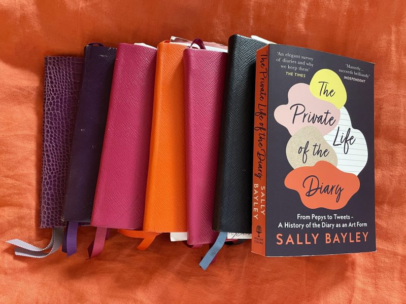 Book review of The Private Life of the Diary, by Sally Bayley. The Travelling Bookbinder