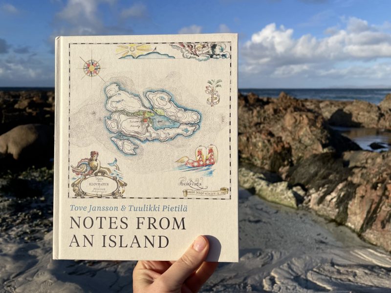 The Travelling Bookbinder: Book Review: Notes From An Island: Tove Jansson & Tuulikki Pietila: Sort Of Books. Pictured on the Isle of Iona