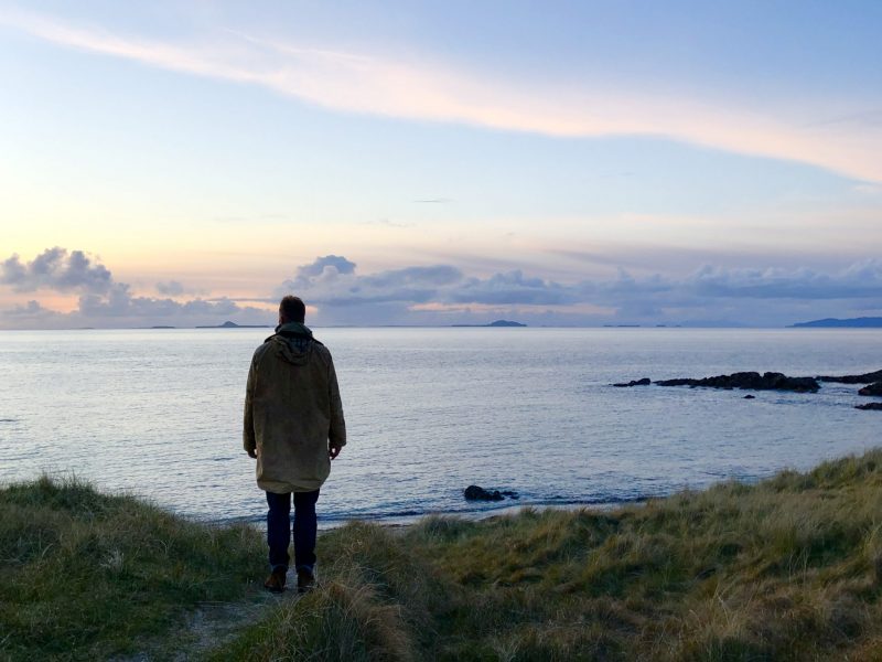 The Travelling Bookbinder: A year in review: 2021: Ben Fogle in Sacred Islands: Stayed at The Green Shed Iona