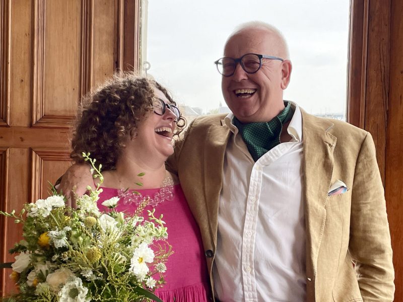 The Travelling Bookbinder: A year in review: 2021: Married my Island Man!