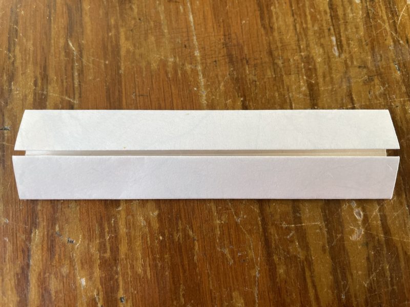 The Travelling Bookbinder: Origami Heart Ring: Both ends folded in