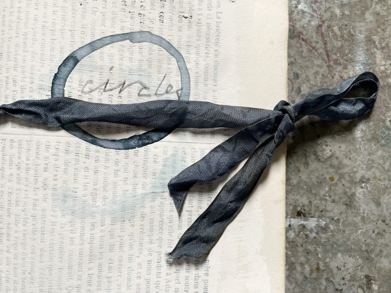 The Travelling Bookbinder: How - to project: A Circle Book: Add a title