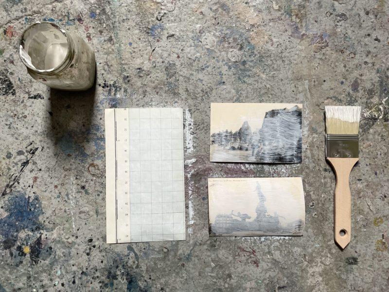 The Travelling Bookbinder: How - to project: A Circle Book: Gesso