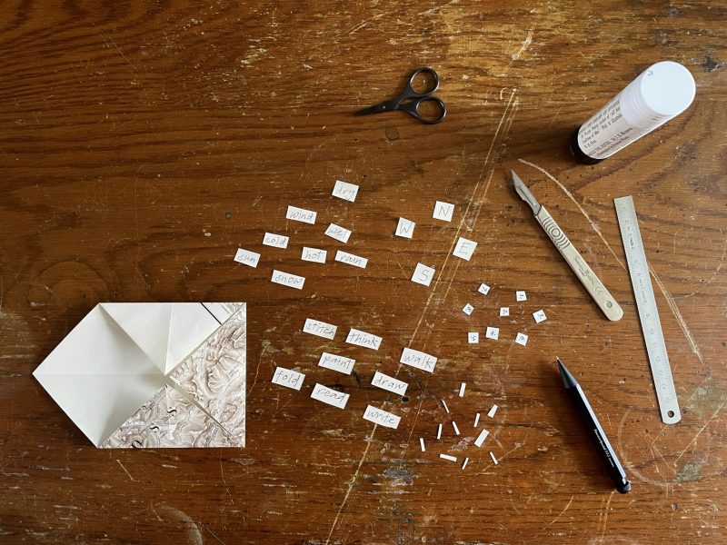 The Travelling Bookbinder: How to make: A MapLove Descision Maker: Third corner to centre