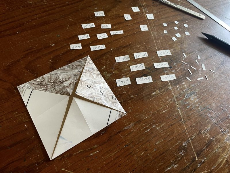 The Travelling Bookbinder: How to make: A MapLove Descision Maker: All corners to centre