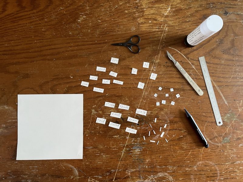 The Travelling Bookbinder: How to make: A MapLove Descision Maker: Start map side down