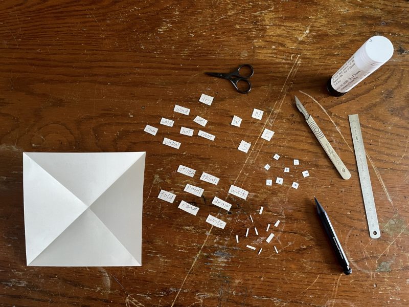 The Travelling Bookbinder: How to make: A MapLove Descision Maker: And diagonally again