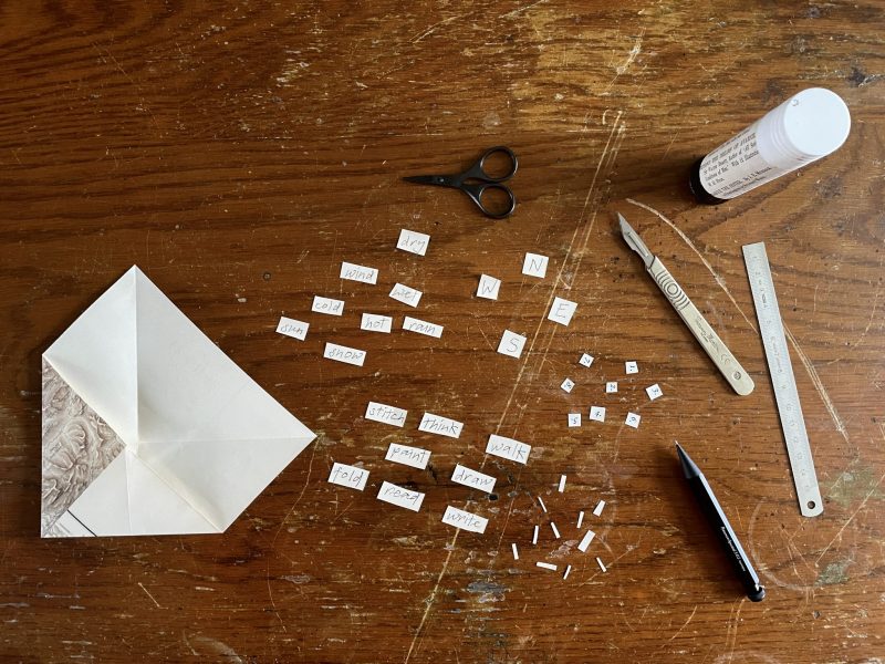 The Travelling Bookbinder: How to make: A MapLove Descision Maker: Second corner to centre