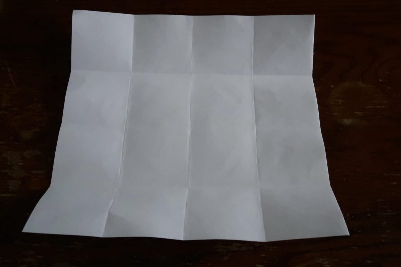 The Travelling Bookbinder: Make a MapLove Compass Mandala: Sixteen squares in one