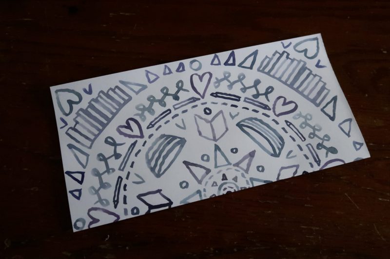 The Travelling Bookbinder: Make a MapLove Compass Mandala: Fold in half