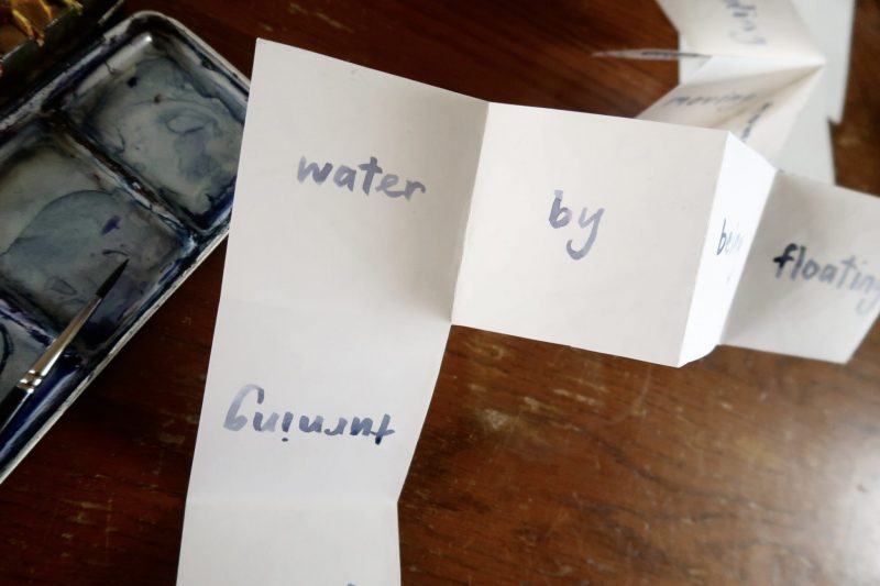 The Travelling Bookbinder: Make a MapLove Compass Mandala: One word per page