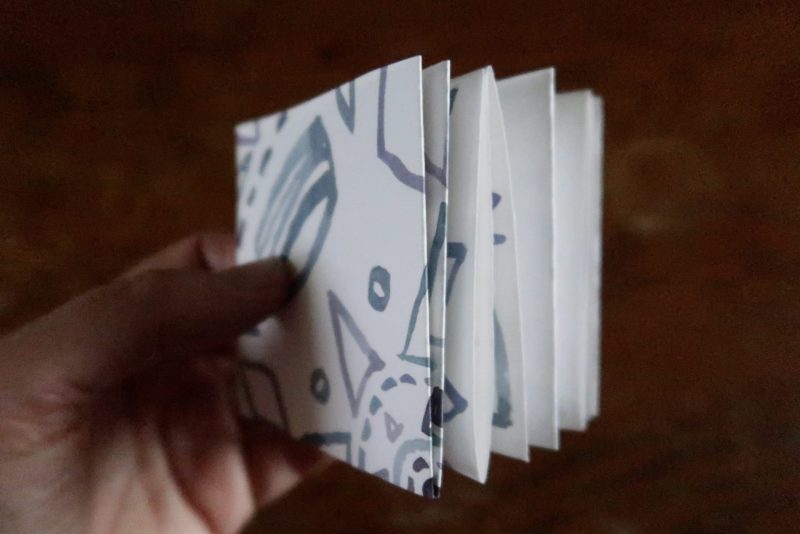 The Travelling Bookbinder: Make a MapLove Compass Mandala: Finished folding