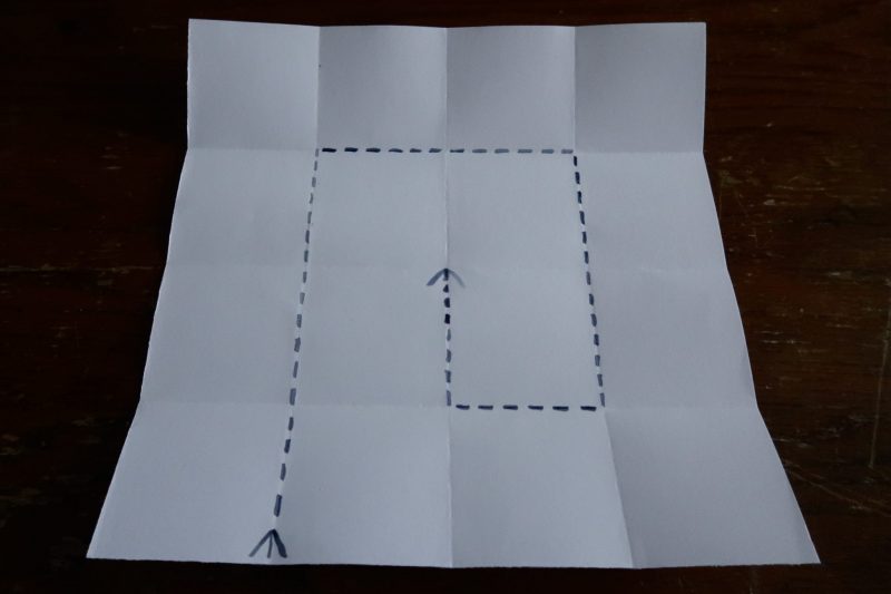 The Travelling Bookbinder: Make a MapLove Compass Mandala: Cutting pattern