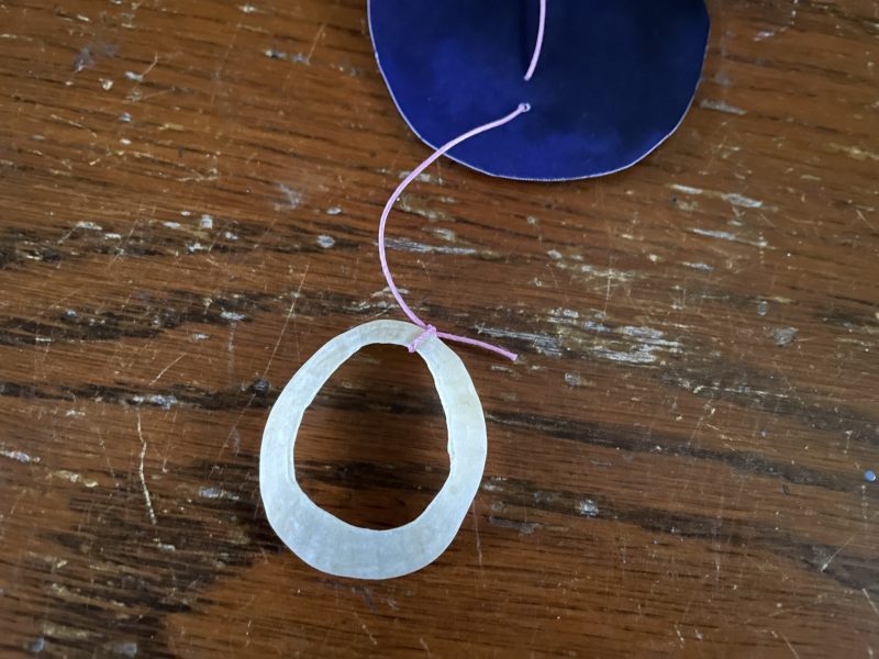 The Travelling Bookbinder: How to: Make Jewel Bauble Wishes: Add a weight