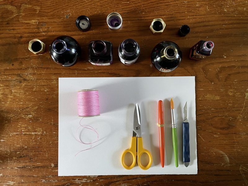 The Travelling Bookbinder: How to: Make Jewel Bauble Wishes: Materials