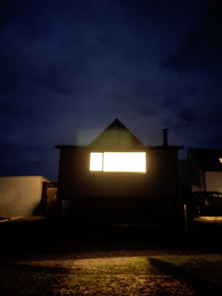 The Travelling Bookbinder: The Whale Bone Studio: Isle of Iona: Good night!
