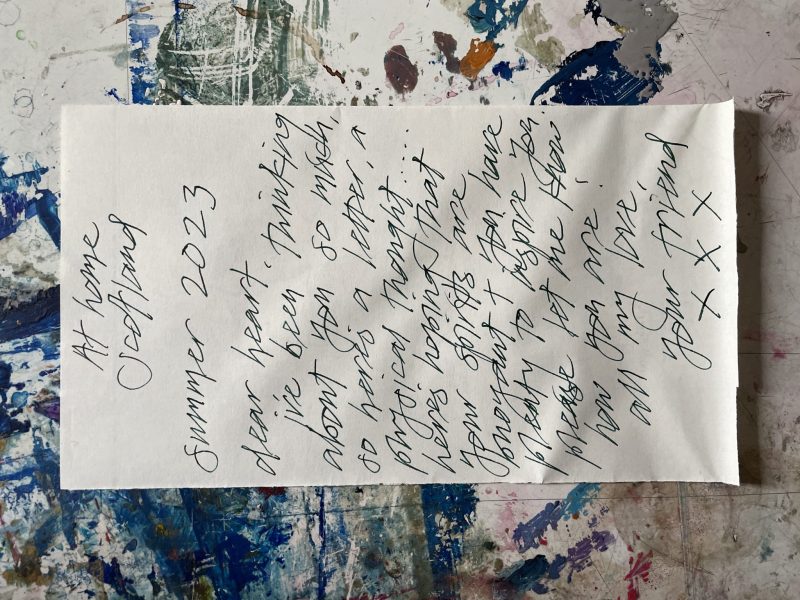 The Travelling Bookbinder: How to: Write a Love Letter: Ready to fold