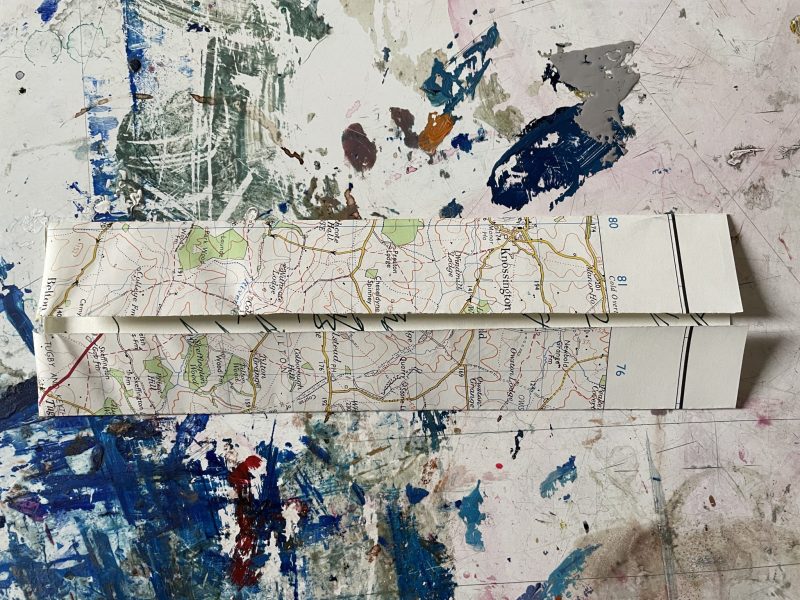 The Travelling Bookbinder: How to: Write a Love Letter: Second fold