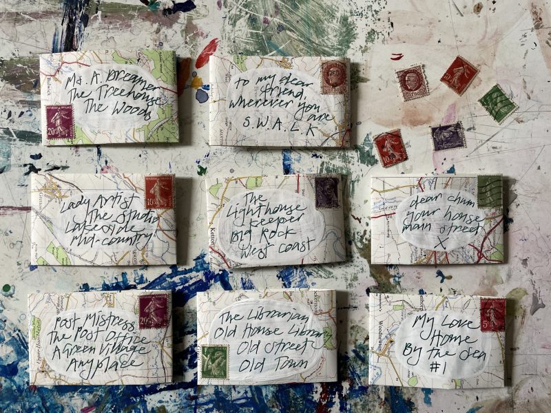 The Travelling Bookbinder: How to: Write a Love Letter: Collection of envelopes