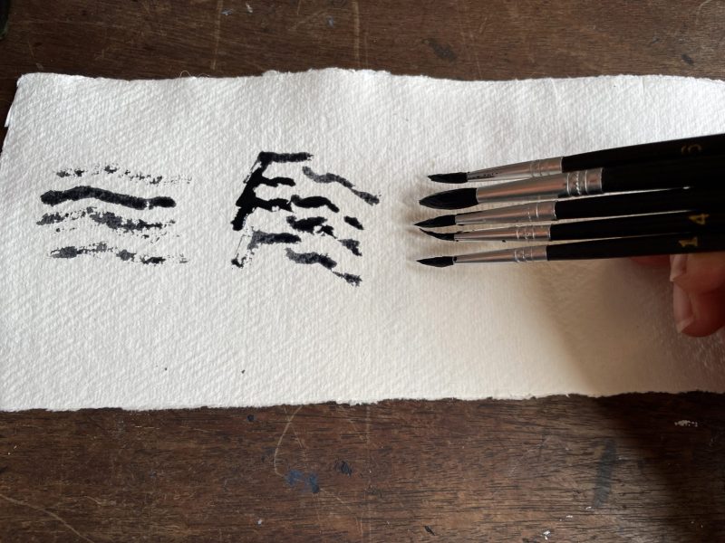 The Travelling Bookbinder: How to Record Sound: Inspired by Cornell Lab's Merlin app: Responding to noises with marks