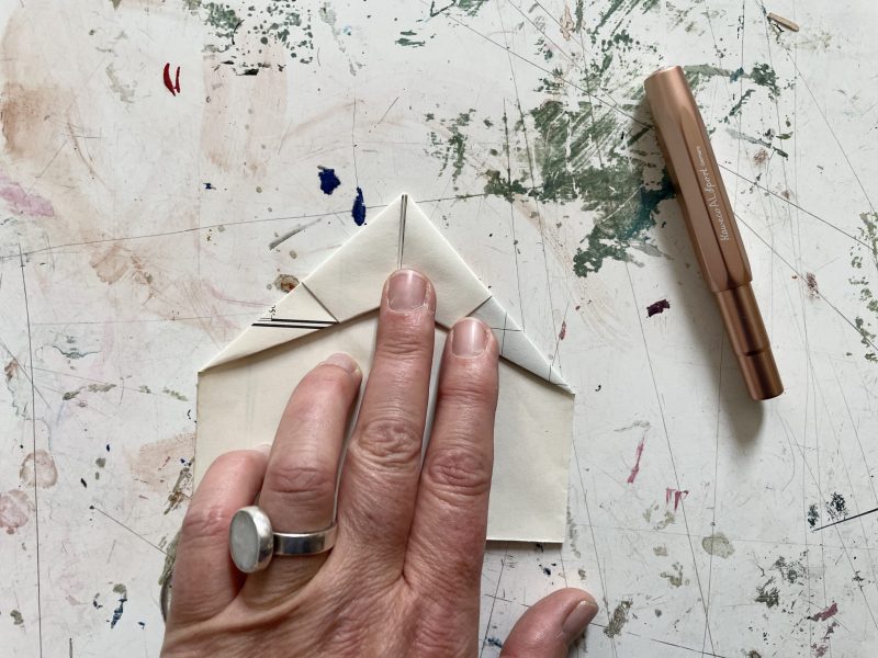 The Travelling Bookbinder: How to fold a paper aeroplane: A MapLove taster project: Lovely